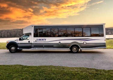 31-Passenger Mini Coach Bus Photo