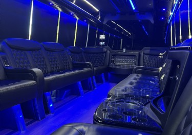 32-Passenger Limo Party Bus Photo