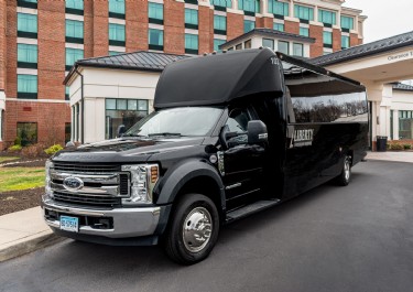 27-Passenger Mini Coach Bus Photo