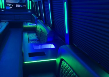 32-Passenger Limo Party Bus Photo